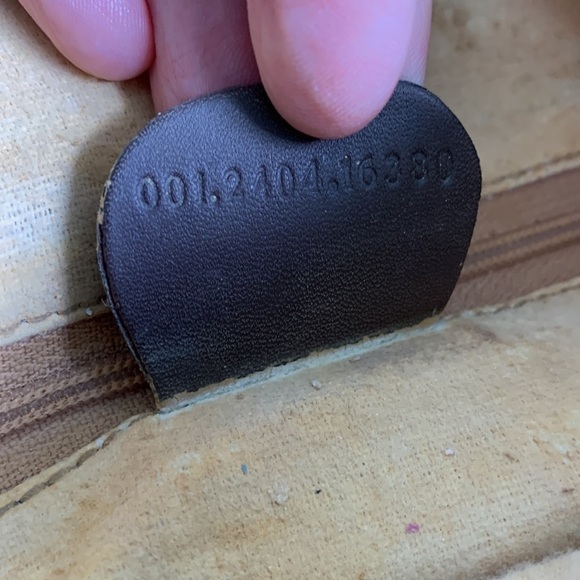 Gucci Suede Leather Vintage Brown Bamboo Arm Bag - Picture 9 of 11